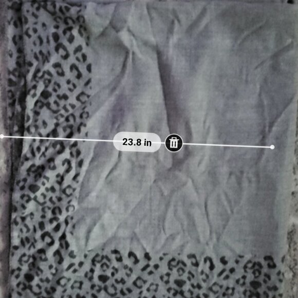 Ellen Tracy Gray Square Cut Sleeveless Overcoat Poncho One Size - Picture 7 of 7